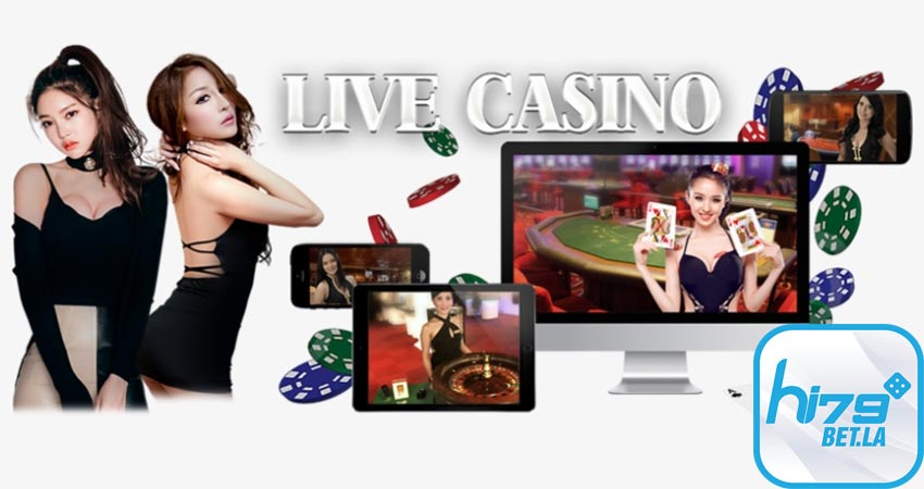 Các trò chơi cá cược tại sảnh live casino hi79bet